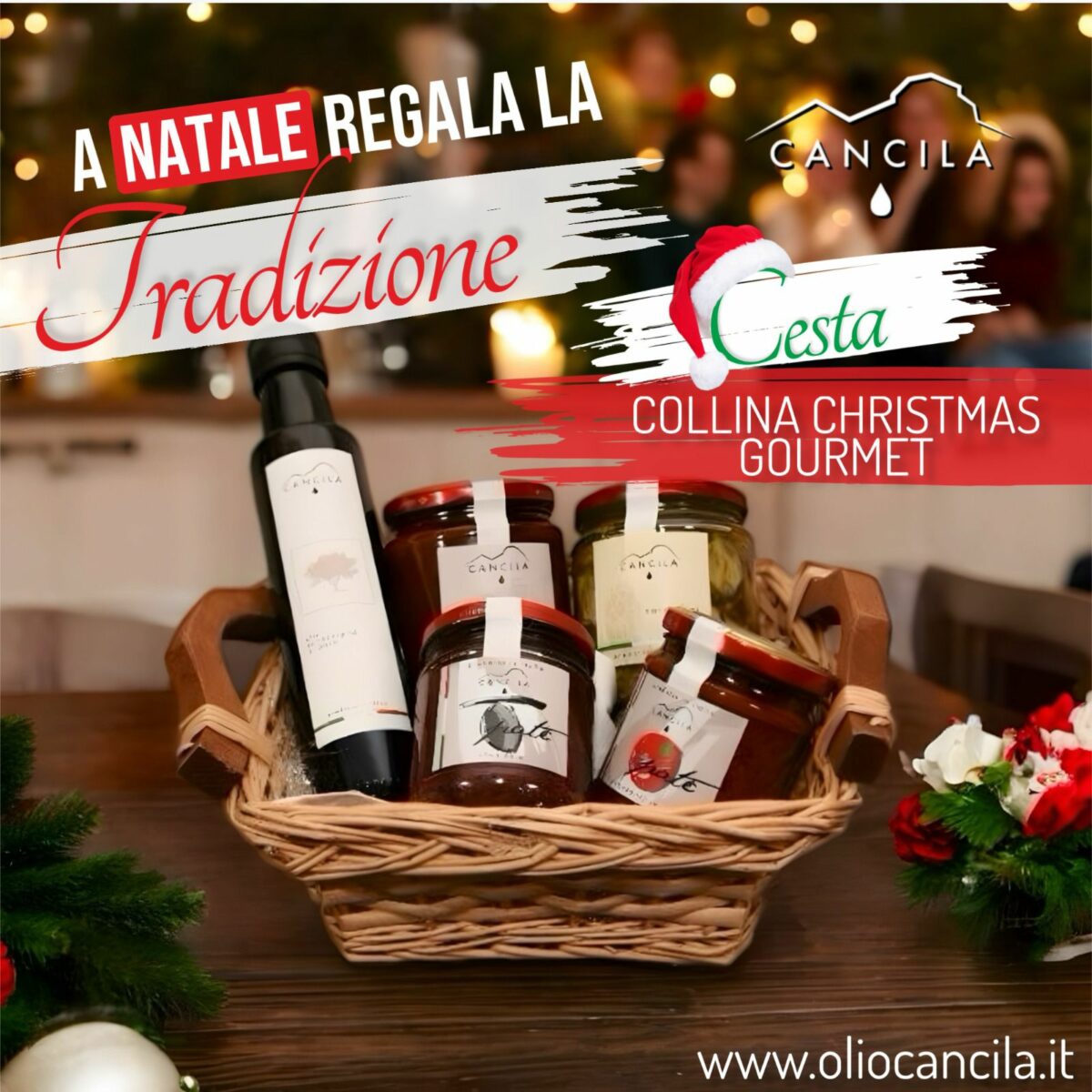 Cesta Collina Christmas Gourmet