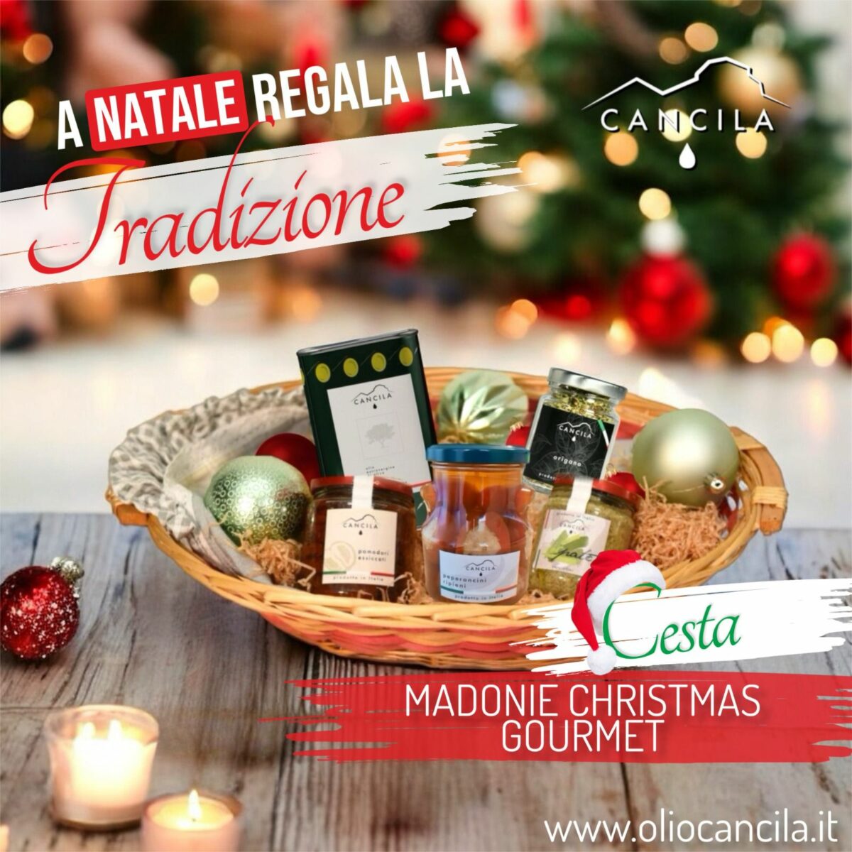 Cesta Madonie Christmas Gourmet